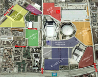 Reliant Stadium Parking Lots